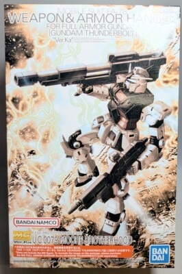 BANDAISPIRITS MG 1/100 Bandai Namco Weapon and Armor Hanger for Full Armor Gundam Ver.Ka