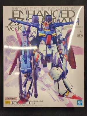 BANDAISPIRITS MG 1/100 Bandai Namco Enhanced double Zeta Gundam Ver.Ka/15+ image 1