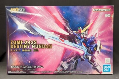 BANDAISPIRITS MGSD Mobile Suit Gundam Seed DESTINY Destiny Gundam gambar 1