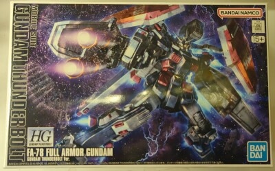 Bandai Spirits HG 1/144 Bandai Namco version 15+ notation Full Armor Gundam(GUNDAM THUNDERBOLT Ver.) / 15+ notation Bild 1