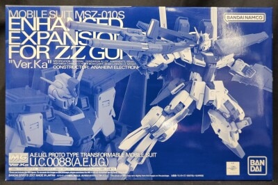 BANDAI SPIRITS MG 1/100 Bandai Namco double Zeta Gundam Ver.Ka Reinforced Expansion Parts gambar 1