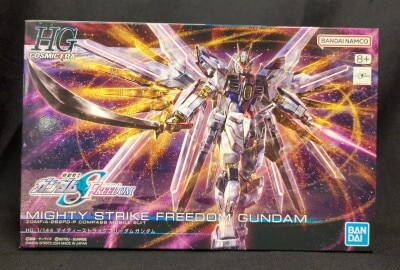 Bandai HG Mobile Suit Gundam Seed FREEDOM Mighty Strike Freedom Gundam 250