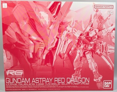 Bandai Spirits RG 1/144 Mobile Suit Gundam SEED DESTINY ASTRAY R Gundam Astray Red Dragon image 1