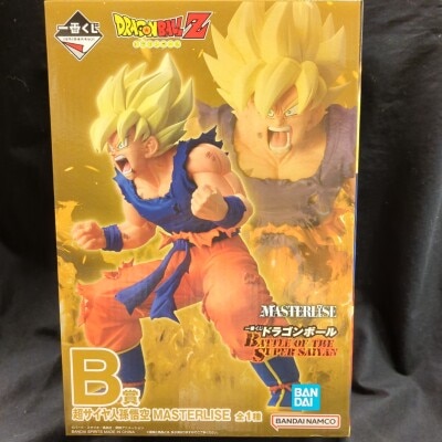 Bandai Spirits Ichiban Kuji Dragon Ball BATTLE OF THE SUPER SAIYAN B-Prize Super Saiyan Son Goku MASTERLISE imagen 1