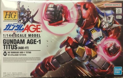 Bandai Spirits HG GUNDAM AGE 1/144 Bandai Spirits version Gundam AGE-1 Titus Bandai Namco version 05 imagen 1