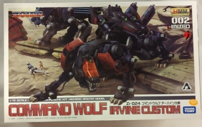 Kotobukiya 1/72 HMM Zi-024 Command Wolf Irvine Specification 002L 图片 1