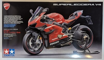Tamiya 1/12 Motorcycle Series Ducati Superleggera V4 140