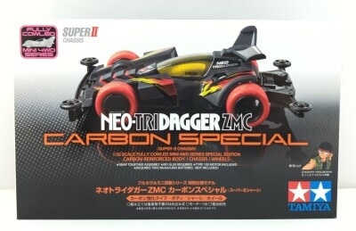 Tamiya Fully Cowled Mini 4WD Special Edition Model Super II chassis Neo Tridagger ZMC Carbon Special 95508