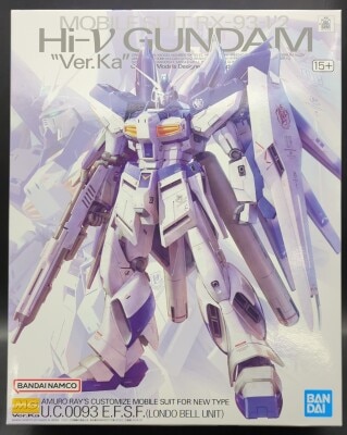 Bandai Spirits MG 1/100 Bandai Namco Hi-ν Gundam[Ver.Ka] / 15+