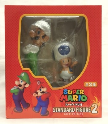 Nihon Auto Toy Standard figure 2 Fire Luigi and Blue Toad Resale Edition