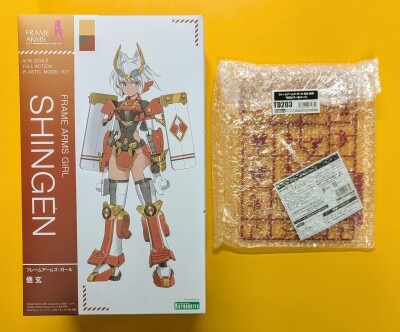 Kotobukiya - Frame Arms Girl Shingen (With Bonus ) 图片 1