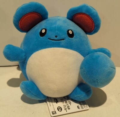 반다이 스피리츠 꼬리를 봐! 플러시 인형 피카츄, 뮤, 마릴리