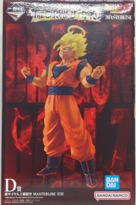 Bandai Spirits Ichiban Kuji Dragon Ball THE CHRONICLE OF GOKU D-Prize Super Saiyan 2 Son Goku MASTERLISE
