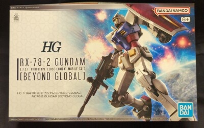 Bandai Spirits HG 1/144 Bandai Namco version RX-78-2 Gundam [BEYOND GLOBAL] / 8+ marking
