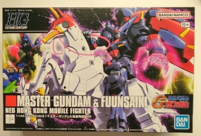 BANDAI SPIRITS HG FUTURE CENTURY 1/144 Bandai Namco version Master Gundam and Fuunsaiki 128 imagen 1