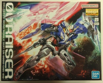 BANDAI SPIRITS MG 1/100 Bandai Namco version 00 Raiser/ 15+ marking gambar 1