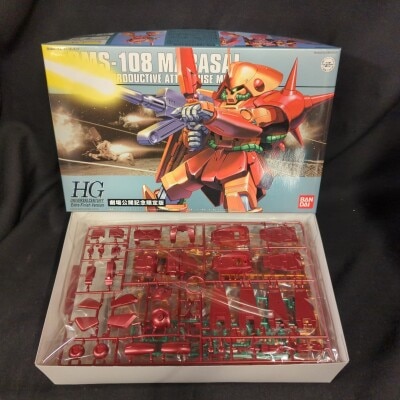 Bandai HGUC Extra Finish Version/Theatrical Release Commemorative Limited Edition Mobile Suit Zeta Gundam: Successors of the Stars Marasai Finish Collar Orange Metal Red metallic 图片 1