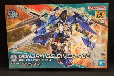 Bandai Spirits HG BUILD DIVERS Gundam Build Divers Gundam 00 Diver Ace (Bandai Namco version) 8+ rating รูปภาพ 1