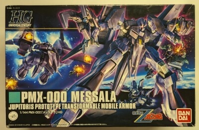 Bandai HGUC 1/144 Mobile Suit Zeta Gundam Messala 157