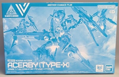 Bandai 30 MINUTES MISSIONS EXM-H15X Acerby (TYPE-X)