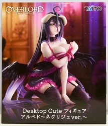 Taito Desktop Cute Figure Albedo ~Negligee ver~
