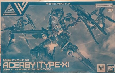 Bandai 30 MINUTES MISSIONS EXM-H15X Acerby (TYPE-X)