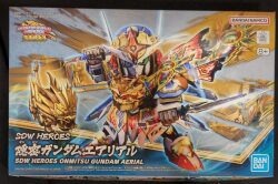 Bandai Spirits SDW HEROES SD Gundam World Heroes Kirakou Monogatari Secret Gundam Aerial 35