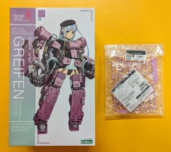 Kotobukiya - Frame Arms Girl Greifen Ultramarine Violet Ver. With Bonus
