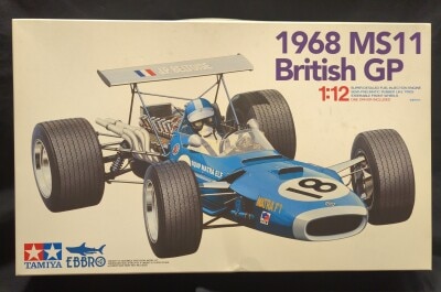 Ebro/Tamiya 1/12 IDENTICAL SCALE 1968 MS11 British GP 13001