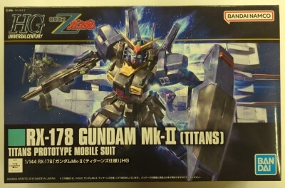 BANDAI SPIRITS HGUC 1/144 Bandai Namco Gundam MK-II (Titans Specification) 194