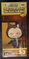 Banpresto WCF Film Gold 02 One Piece Tanaka-san