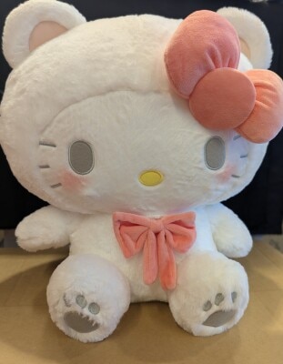 Eikoh Hello Kitty White Bear Doll