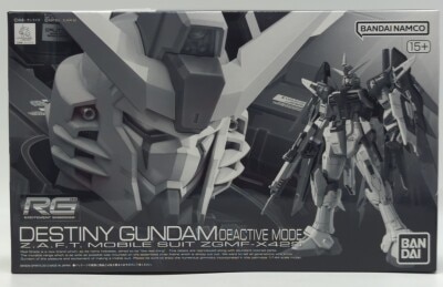 Bandai RG 1/144 Mobile Suit Gundam Seed DESTINY Destiny Gundam Deactive Mode Bandai Namco Version 15+ Rating