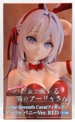 System Service Co., Ltd. One Seventh Carat Figure Alya Bunny Ver. RED