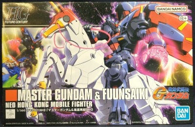 BANDAI SPIRITS HG FUTURE CENTURY 1/144 Bandai Namco version Master Gundam and Fuunsaiki 128