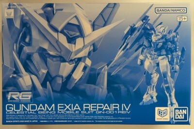 Bandai Spirits RG 1/144 Mobile Suit Gundam 00 The Movie Version Gundam Exia Repair IV