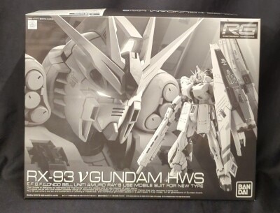 Bandai Spirits RG ν (Nu) Gundam HWS