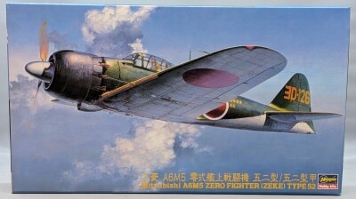 Hasegawa 1/48 Japan Navy Carrier Fighter JT70 Mitsubishi A6M5 Zero Type 52/52 Type A 09070 图片 1