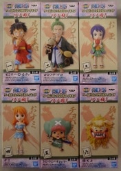 BANDAI SPIRITS WCF One Piece Wano Country 1 Complete 6 Type Set