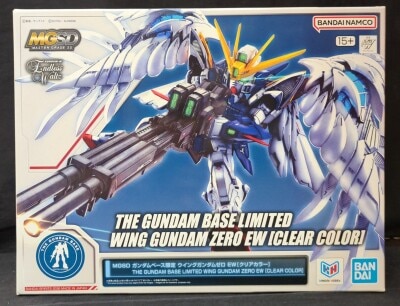 Bandai Spirits MGSD/Gundam Base Limited Mobile Suit Gundam Wing Endless Waltz Wing Gundam Zero EW [Clear Color]