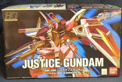 Bandai HG GUNDAM SEED 1/144 Mobile Suit Gundam Seed Justice Gundam 08 รูปภาพ 1