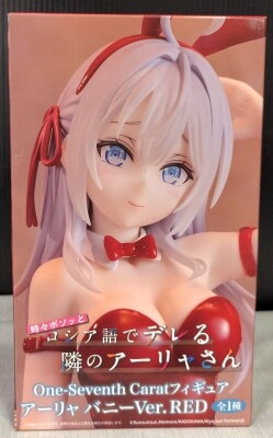 System Service Co., Ltd. One Seventh Carat Figure Alya Bunny Ver. RED imagen 1