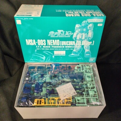 Bandai Spirits MG 1/100 Bandai Namco version Nemo Unicorn Color ver.