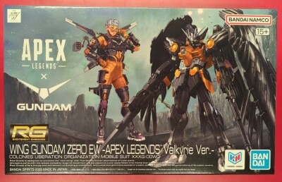 반다이 스피리츠 RG 1/144 APEX LEGENDS x 건담 윙 건담 제로 EW-APEX LEGENDS 발키리 Ver.