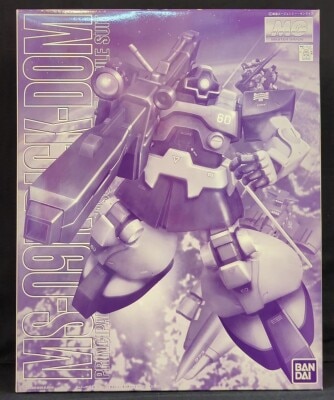 Bandai MG 1/100 Event Limited Edition Model Mobile Suit Gundam Rick Dom(Plated & Clear) image 1
