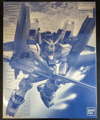 Bandai MG Mobile Suit ZeSuper Gundam Metal Clear Coating ver 图片 1