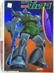 Bandai 1/144 Mobile Suit Gundam Mass Production Type Gelgoog JAN available/left side of box, right side of completed photo hình ảnh 1