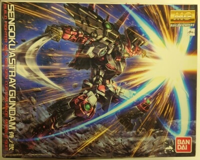Bandai MG 1/10 0 Gundam Build Fighters Sengoku Astray Gundam image 1