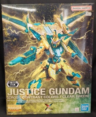 Bandai Spirits MG 1/100 기동전사 건담 SEED 저스티스 건담 [크로스 컨트라스트 컬러/클리어 옐로우] 한정 이미지 1