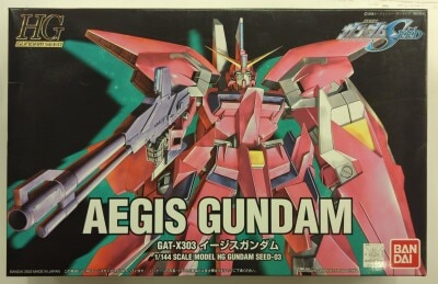 Bandai HG GANDAM SEED 1/144 Mobile Suit Gundam Seed Aegis Gundam 03 画像 1